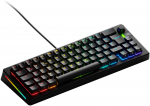 Glorious GMMK 3 65% Custom Gaming Keyboard - Pre-Built, ISO (DE), Fox Switches, Black