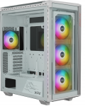 XPG BATTLECRUISER II ST Midi Tower Hvid