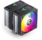 Jonsbo CR-3000E Dual-Tower RGB CPU Cooler, 260W TDP, 120mm, black