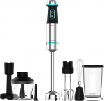 Cecotec | Hand Blender | Power TitanBlack 1200 XL PerfectCream&Crush | Hand Blender | 1200 W | Stainless steel/Black