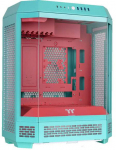 Thermaltake The Tower 600 case (mint/red, tempered glass x3)