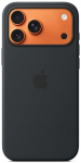 Silikon Case iPhone 17 Pro Max mit MagSafe (schwarz)