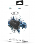 Cardo Spirit HD Duo motorcycle intercom 2 channels 600 m Black