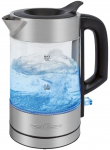 ProfiCook PC-WKS 1229 G glass kettle (stainless steel/black, 1L)