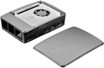 Raspberry Pi 5 Grey PC Case with Internal PWM Fan