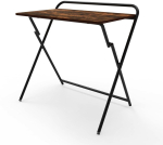 Wielofunkcyjny stolik  biurko na laptop Maclean, czarne, 50x80cm, 50kg max., MC-127 B