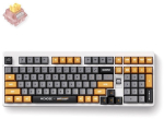 MCHOSE x Unbox Therapy UT98 Gaming Keyboard USB/RF/BT White