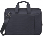Rivacase 8231 notebook case 39.6 cm (15.6") Messenger case Black