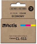 Actis KC-511R Ink (replacement for Canon CL-511; Standard; 12 ml; color: cyan, magenta, yellow)
