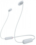 Sony WI-C100W In-Ear Headphones (white, Bluetooth, USB-C)