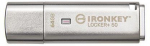 Kingston IronKey Locker 50 64GB USB-A AES Flash Drive