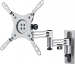 Schwaiger WAH 13"-43" 1TFT 3Gelenke Max.15KG neigbar silber