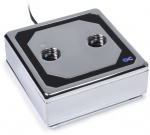 Alphacool Eisblock XPX Aurora Edge CPU Waterblock - Chrome Brass Digital RGB