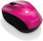 Verbatim Wireless Mouse GO NANO Optisk Tr&aring;dl&oslash;s Pink