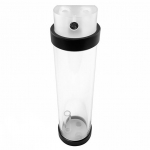 Singularity Computers Protium Reservoir 200mm - Acrylic, matt transparent, black
