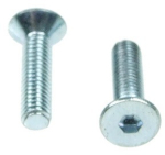 screw DIN 7991 A2 M3 x 12 hexagonal socket countersunk, zinc coated