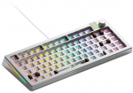 Glorious GMMK 3 Pro 75% Custom Gaming Keyboard Barebone ANSI Silver