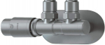 Thermostatic valve for bathroom radiator - left