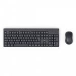 Hama keyboard and mouse set WKM-100 black