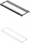 HAVN HS 420 fan brackets for 360 mm radiators - white