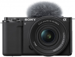 Sony Alpha ZV-E10K vlog camera with 16-50 mm f/3.5-5.6 II Power Zoom kit Lens | Vlog camera | 24.2 MP | ISO sensitivity