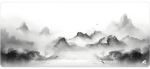 Sharkoon SKILLER SGP35 D5 Mouse Mat (White/Grey, XXL)