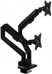 Arozzi Desk Mount Neo Duo gas spring monitor arm AZ-ALZARE-NEO-DUO-BK, tilt, swivel, rotation, max weight