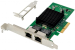 MicroConnect Network Card PCIe x1 Intel 82576 Dual- RJ45
