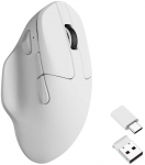 Keychron M7 Wireless Optical Mouse, USB, White (M7-A24)