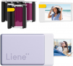 Liene Pearl N200 Pro 2x3" Portable Photo Printer Kit (Purple)