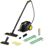 K&auml;rcher 1.513-665.0 Steam Cleaner 1 L 1900 W Black/White