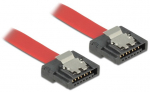 Cable SATA FLEXI 6 Gb/s 30 cm red metal