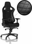 Noblechairs EPIC Black Gaming Chair with 4D Armrests & 60mm Casters