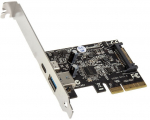 SilverStone SST-ECU03, 2Port USB3.1 Gen2 Karte - PCIe