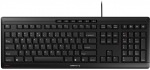 CHERRY STREAM keyboard black EU-layout QWERTY Cherry SX scissor
