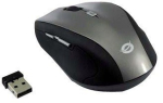 Conceptronic Optical Wireless 6-button Travel USB Mouse Black