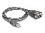 DELOCK Adapter USB 2.0 Typ-A > Seriell RS-232 D-Sub 9 Pin St