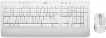 Logitech Signature MK650 Combo Business (DEU) wireless keyboard and mouse set, white