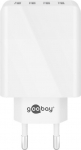 Goobay 4-way USB charger (30W) white