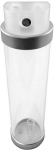 Singularity Computers Protium reservoir 200mm - acrylic, matt transparent, silver