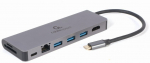 GEMBIRD Multi Port Adapter USB Type C