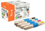 Peach Toner OKI C332XL-series MultiPack bk,c,m,y remanufactured