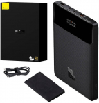 Baseus Blade Ultra-Thin 20000mAh 2xUSB-C 2xUSB-A Sort