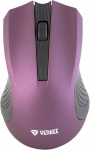Yenkee 2.4GHz optical symmetrical wireless mouse, 3 buttons, Purple