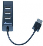 MediaRange USB 2.0 Hub 1:4, bus powered
