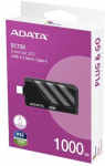 1TB ADATA SC735 External SSD, black/gray, USB-C 3.2 Gen 2