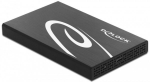 Delock 2.5" SATA HDD/SSD enclosure USB 10 Gbps black