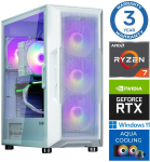 INTOP AQUA Ryzen 7 7700X 16GB DDR5 2TB SSD M.2 NVME+4TB RTX5050 8GB WIN11