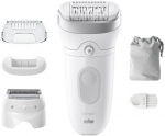 Braun Epilator | SE7-041 Silk &eacute;pil 7 | Number of power levels 2 | Wet & Dry | White/Silver
