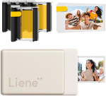 Liene Pearl N200 Pro 2x3" Portable Photo Printer Kit (Gold)